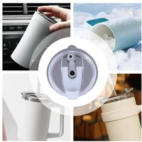 Leakproof Stanle Thermal Water Bottle Cover Coffee Cups Straw Caps Replacement Spill Proof Mugs Tumbler Lid Accessories