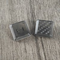 YMDK 1u Grid Blank Black Backlit Replacement Keycaps DIY compatible for Logitech G813 G815 G913 G915 G913 tkl G915 tkl Keyboard
