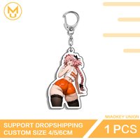 Astolfo Anime Figure Pendant Key Chain Simplicity Hot Selling Car Backpacks Props For Backpack Clothes Hat Jewelry Gifts