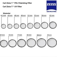 Carl Zeiss T* UV Filter CPL Polarizing Filter Original 49_52_55_58_67_72_77_82_95mm Multi-coating Ultra Thin for SLR Camera Lens