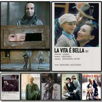 Film L-La vita e b-bella Poster HD art sticky wall waterproof home bedroom bar aesthetic decoration