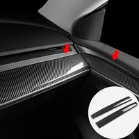 Dashboard Cover For Tesla Model 3 Y Car Door Trim Center Console Carbon Fiber ABS Stickers Interior Accessories 2017-2021 2022