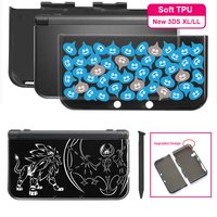 Limited Protective Case For NEW 3DSXL Soft Shell For NEW 3DSLL Split Type Full Protect Shell Scratch-Resistant w/ Stylus