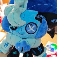 20cm Game Cookie Kingdom Shadow Milk Cookie Kawaii Cosplay Soft Cotton Doll Cartoon Anime Toy Figures Fans Collection Decor Gift