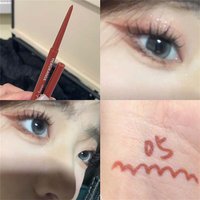 12 Colors Ultra Fine Gel Eyeliner Pencil, Waterproof Smudge-Proof Long Lasting Eye Liner, Smooth Glide Creamy Eye Pencil Makeup