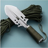 Camping Survival Shovel Multifunctional Stainless Steel Portable Engineer Shovel Outdoor Garden EDC Equipment
