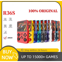 R36S Retro Handheld Game Console One RAM Arkos System 3.5 Inch IPS Screen Portable Pocket Video Player Game 20000+ Consola