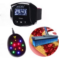 Hypertension Diabetic Treatment Laser Therapy Watch Blood Pressure Rhinitis LLLT Sugar Device