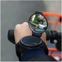 AliExpress 1 Pcs Bike Mirror Rearview Mirror Wristband 360 Degree Adjustable Rear View Mirror Arm Wear Collapsible Handlebar Safety