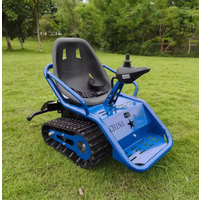 Children's Electric Track Small Tank Four Wheels ATV Kart Venue Entertainment Off-Road Children's Toys