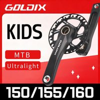Ultralight Kids Crankset Integrated 155mm 150mm 160mm 140mm 127mm Bicycle Crank with Chain Guard BB68 for Children MTB Bike
