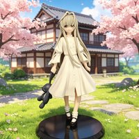 Yosuga No Sora Kasugano Sora Handmade Model Game Peripheral Figure Model Twin Sister Toys Kawaii Desktop Ornament Surprise Gifts