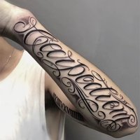 1 Sheet Carpe Diem Tattoo Sticker Waterproof Lasting Temporary Tattoo