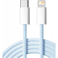 35W PD Fast Charging Cable For iPhone 11 12 mini 13 Pro 14 Plus XS Max X XR 8 Plus USB-C Rapid Charge Nylon Braided Data Cables