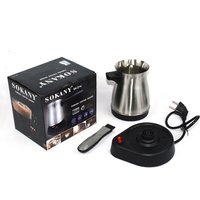 Portable Coffee Machine Electric Turkish Greek Coffee Maker Stainless Steel Machine Moka Pot Coffee Maker