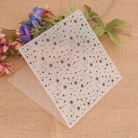 Christmas Snowflake Embossing Die Cut Template - Plastic Craft Mold for DIY Cards Scrapbooks & Gift Tags Perfect for Winter
