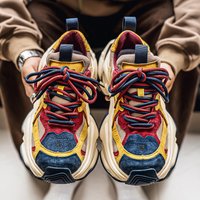 Men's Lightweight Fashion Sneakers Breathable Comfortable Walking Sports Shoes Casual Running Tennis Gym Training Footwear