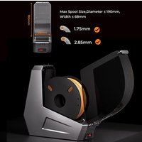 Creality SpacePi V2 Filament-Trocknerbox für Trockene Aufbewahrung 1KG Filament-Aufbewahrung 360 ° Heißluftbeheizung 1-48h Einstellbare Temperatur 45-75