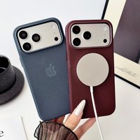 Magnetyczne etui na telefon z tkaniny Tech Woven do iPhone 18 Pro, 18 Pro Max, 17 Pro, 17 Pro Max, kompatybilne z MagSafe, z logo Apple, matowe etui ochronne.