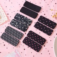 2pcs Fragmented Hair Magic Tape Black DIY Hair Clip Ponytail Patch Fashion Hairpin Bangs Hair Patch Women Girl Hair Accessory