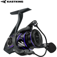 KastKing MegaJaws Elite Spinning Reels 6.2: 1 Aluminum Gear Ratio Bass Fishing Reel Ultra Lightweight Powerful 17.6Lbs Max Drag