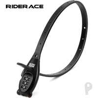 RIDERACE 3-digit Password Tie Lock Portable For Bicycle Electric Scooter Motorcycle Multipurpose Anti-theft Bike Helmet Locks
