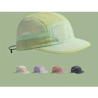 Summer Baseball Cap for Women, Dopamine Duckbill Cap for Men, Light and Thin, Deepened To Show Off Small Face, Solid Color