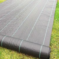 PE woven plant weed control fabric, agricultural covering cloth, greenhouse weed mat, permeable
