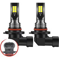 2Pcs LED 9005 9006 HB3 H1 H7 H11 H8 H9 H16JP H4 H3 Auto Nebel Glühbirnen Auto Fahren scheinwerfer Lampen 6500K 12V 24V Auto Scheinwerfer