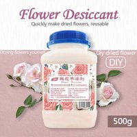 Color-Changing Silica Gel Beads - Reusable Flower Drying Desiccant