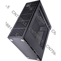 version V4 4.9L volume, all aluminum chassis,ZS-D2/ITX semi-high knife card computer chassis