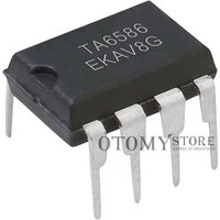 5PCS 100% NEW TA6586 DIP8 Chipset DC bidirectional motor drive/motor drive Chip IC