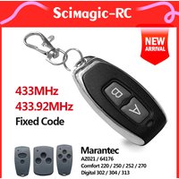 For Digital D302 304 433,92MHz Garage Gate Door Remote Control 433MHz Transmitter Command Gate