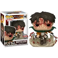 Funko POP Attack On Titan Battle Levi 1169# POP Model Toys Gifts for Children Action Figure Toy Collection Xmas Carvinal Gifts
