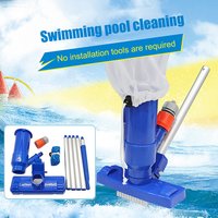 Portable Swimming Pool Underwater Vacuum Cleaner with Handle Pool Spa Jet Vacuum Cleaner for Above Ground Pool Spa Pond Hot Tub