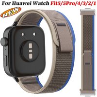 Nylon Trail Loop Band For Huawei Watch Fit 5/5Pro Fit4 Pro 3 4 Smartwatch Strap Bracelet For Huawei Watch Fit2/1 Sport Watchband