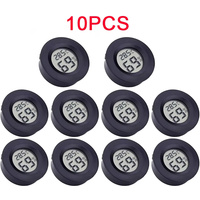 6~10PCS -50~ +70°C Mini Digital Thermometer Hygrometer Fridge Freezer Tester Temperature Tester Sensor Humidity Meter Detector