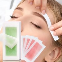 2026 new 10/20 Pcs Depilatory Wax Strips Hair Removal Wax Paper Cold Wax Strips Paper For Face Neck Arm Leg Body Beauty Tools