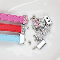 210p Alloy Head End Clasp Internal Dia. 8/10mm 1pcs Fit Belt Key Chain Bracelet DIY Charms Fittings Accossory as Women Kids Gift