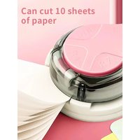3-in-1 Corner Rounder Cutter 1PC, R4/R7/R10 Multi Size Chamfer Trimming Tool for Craft Paper, Photos & Scrapbook Making