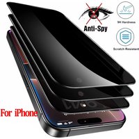 8K Anti-Spy Glass Film For iPhone 17 Air 16 15 14 13 12 11 PRO MAX Plus Privacy Screen Protectors For iPhone 17 Tempered Glass