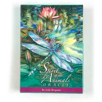 10.3*7.3cm Spirit Of The Animals Oracle Cards A 52 Deck English Visions Mysterious Divination Edition Deck Borad Playing Games