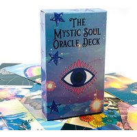 Mystic Soul Oracle Deck A 60 Cards In This Deck For Self-reflection and Guidance,Perfect For Spiritual Guidance & Collectors
