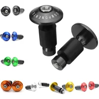 Cycling Handlebar End Plugs Grips Protection Riding Road Supplies 1 Pair Aluminum Alloy Bike Bicycle Accessories