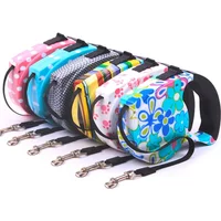5M Retractable Dog Leash Automatic Flexible Dog Puppy Cat Traction Rope Belt Dog Leash for Small Medium Dogs Pet Products