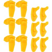 6 Pairs Tire Machine Mount Demount Heads Inserts Wheel Rim Protector for Tyre Changer Machine Mount Demount Heads