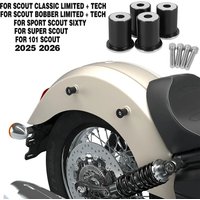 For Indian Sport Scout /101 Scout /Super Scout Classic Sixty Bobber Limited 2025 Quick Release Saddlebag Mounting Spools Kit