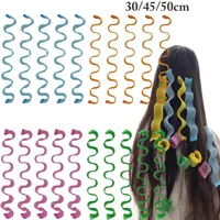 Heatless Hair Curles 10/12/18pcs No Heat Hair Rollers Volume Curles Women Hair Curlers Soft Flexirods Rolller Curling Hairs Tool