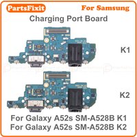 USB Charging Port Dock Connector Flex Cable For Samsung Galaxy A52s 5G SM-A528B K1 K2 Charging Port Board