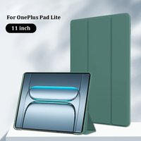 For Oneplus Pad Lite Case Trifold PU Leaher Soft TPU Back Stand Tablet Shell For Coque OnePlus Pad Lite 11 inch 2025 Case Funda